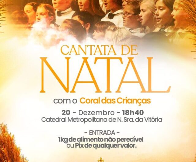 Gabriel Melonio rege Cantata Natalina da Igreja da Sé, em São Luís