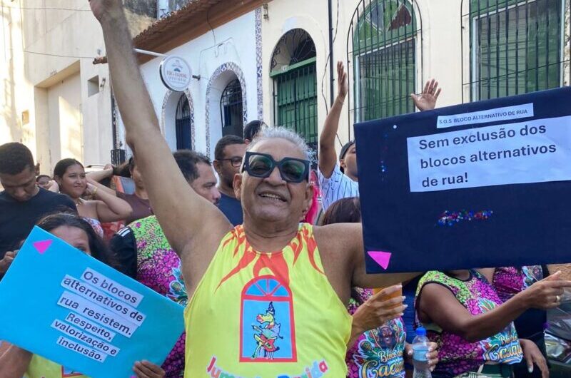 Blocos Alternativos de Rua ocupam o Centro de São Luís e escancaram o abandono do Carnaval Tradicional pelo Governo do Estado