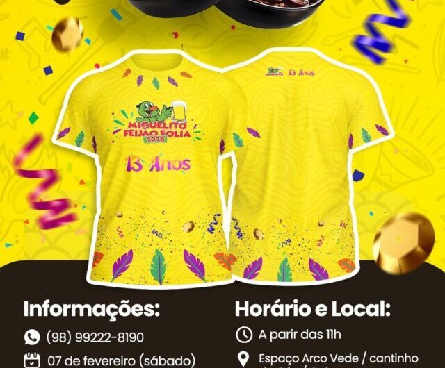 13 anos de folia: Feijoada do Miguelito, o bloco mais charmoso da Ilha, agita o sábado magro de Carnaval!