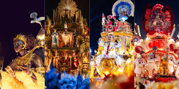 Beija-Flor e Viradouro brilham na Sapucaí e empolgam o público
