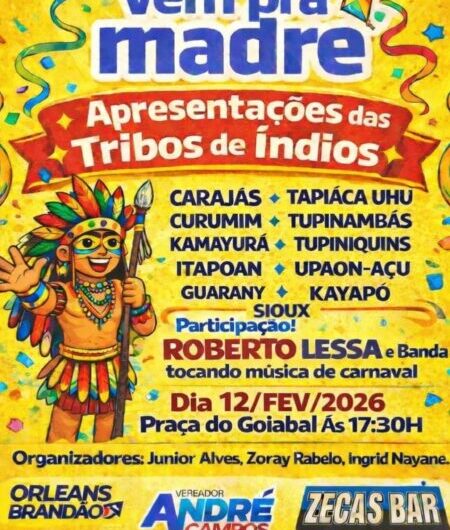 6º Encontro das Tribos de Índios acontece nesta quinta-feira, às 17h30, na Praça do Goiabal, em São Luís