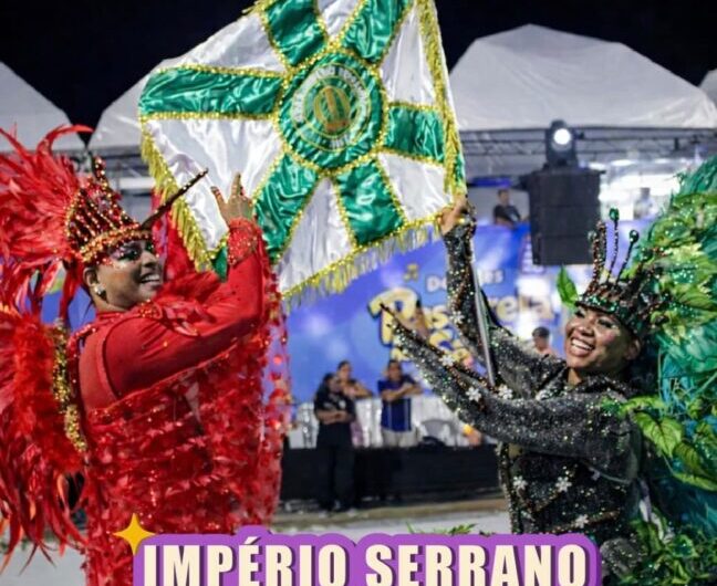 Designer Caoca X, do Laboratório de Ideias, manifesta parabéns pela vitória inédita e histórica da Escola de Samba Império Serrano