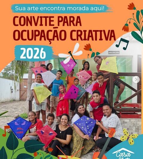 Casa d’Arte abre portas para artistas, coletivos e agentes culturais que desejam construir experiências vivas, diversas e conectadas com o território para ocupar nosso espaço.
