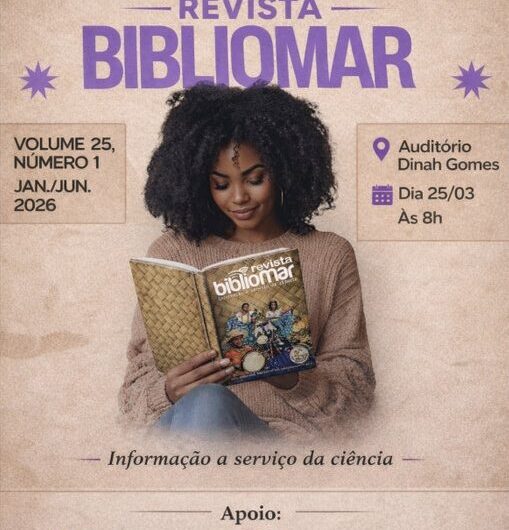 Nova edição da Revista Bibliomar da UFMA será lançada nessa quarta-feira, 25 de março