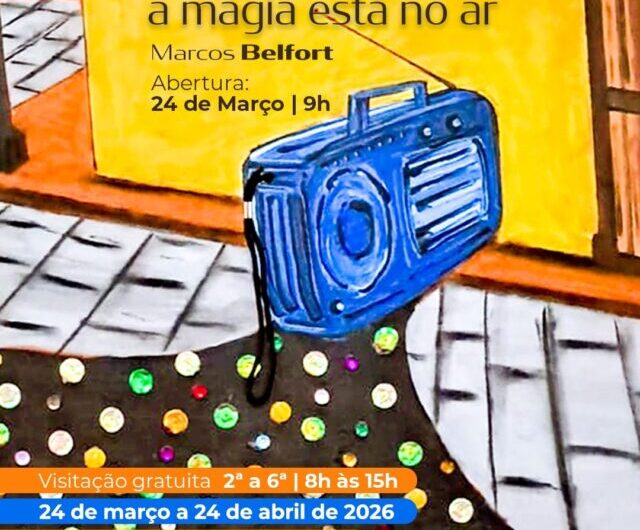 Bumbafonia, primeira exposição de Marcos Belfort inaugura, nessa segunda-feira, no Centro Cultural do Ministério Público