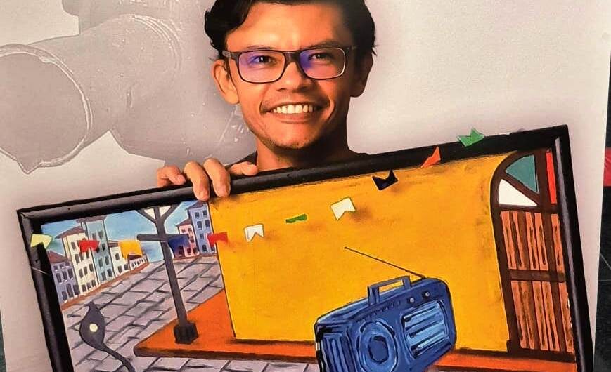 A tradição do rádio está no ar, nas artes e na internet! Exposição do radialista e artista visual Marcos Belfort continua aberta ao público até o dia 24 de abril, no Centro Cultural do Ministério Público, na Rua Oswaldo Cruz, em São Luís.