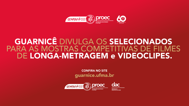 UFMA divulga resultado parcial da seleção do 49° Festival Guarnicê de Cinema
