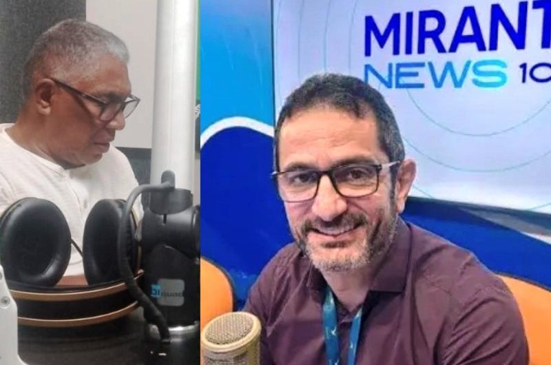 Radialista André Martins na FM Esperança. Em breve vem novidades. E, hoje, o também radialista e advogado Jorge Aragão, âncora do Ponto Final (Mirante News), completou mais um aniversário. 