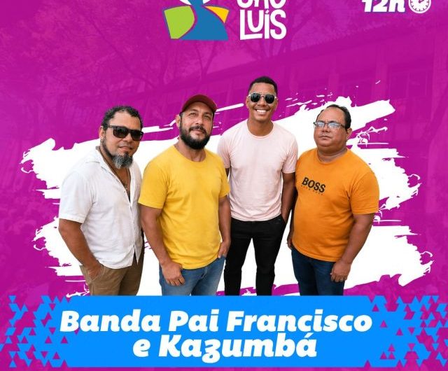 Neste domingo, 26, na Feirinha São Luís, tem Jamilson Jackson, Fernando Naza, Banda Pai Francisco e Cazumbá e muito mais!