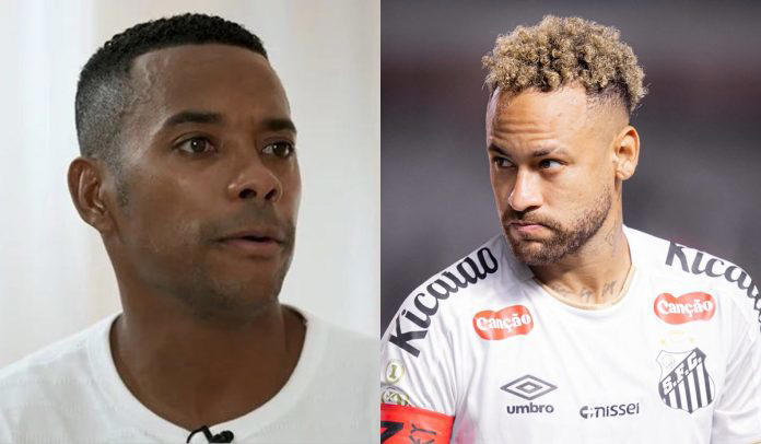 Robinho se revolta com Neymar após agressão ao filho e faz exigência ao Santos FC