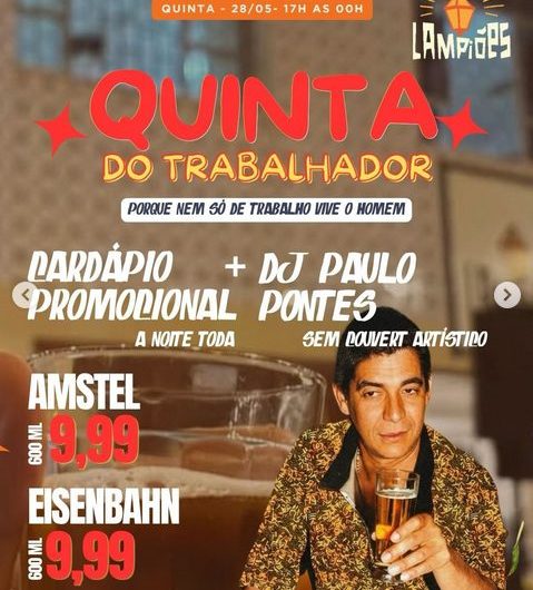 Agenda Lampiões Buteco desta reta final de maio e início de Junho
