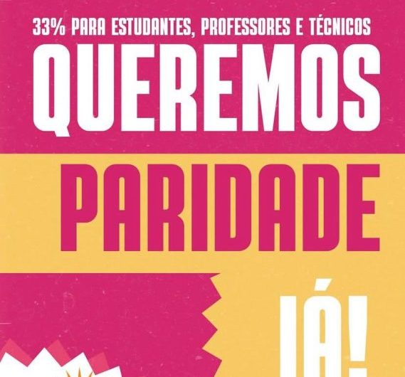 Agora vai!!! Técnicos Administrativos em Educação da UFMA iniciam luta pela paridade de votos nas eleições para reitor e vice-reitor da Universidade. Pauta ganhou força com adesão de movimentos estudantis e entidades representativas da categoria.