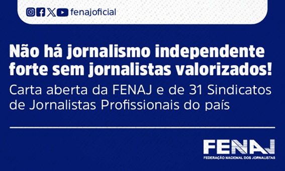 Não há jornalismo independente forte sem jornalistas valorizados!