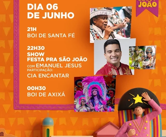 Festa Pra São João no Largo da Paróquia Santo Antônio de Pádua
