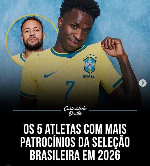 Quem tem mais patrocinadores na Seleção? A convocação do Brasil para a Copa do Mundo de 2026 movimentou os gramados e mexeu com milhões de reais em contratos publicitários.