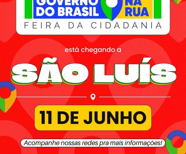 Alôôô, Ci-da-de O-pe-rá-ria! Nesta quinta-feira, dia 11, tem Governo do Brasil na Rua, realizando serviços e benefícios gratuitos para você e sua família. Será na Paróquia de São João Calábria.