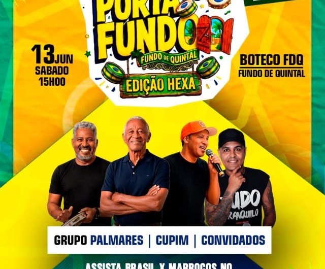 13 de junho. Neste sábado, o ponto de encontro da torcida é no Boteco FDQ!