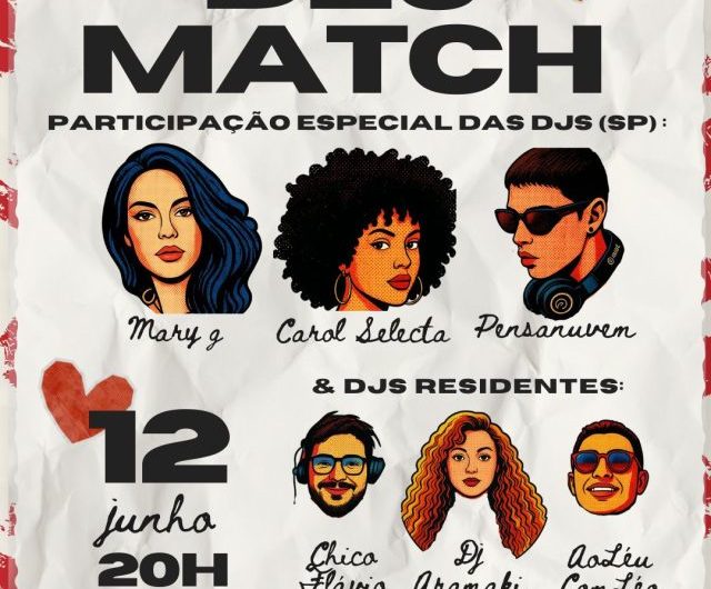 Uma das festas mais aguardadas na Low (pena que só acontece 1 vez por ano), chega nessa sexta mais que especial… DEU MATCH!