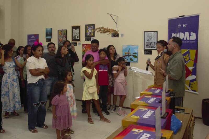 Mostra Infantojuvenil de Arte do Sesc segue aberta ao público e promove ações formativas