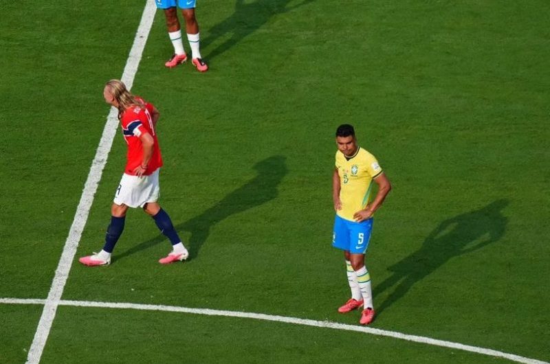 Brasil sofre com Haaland, perde para a Noruega e está fora da Copa 2026.