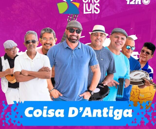 Neste domingo, a Feirinha São Luís recebe o Coletivo de Capoeira Quem Nunca Viu Venha Ver, a cantora Camila Reis Maranhão, o grupo Coisadantiga samba e a Banda Vertigo, em homenagem ao Dia Mundial do Rock.