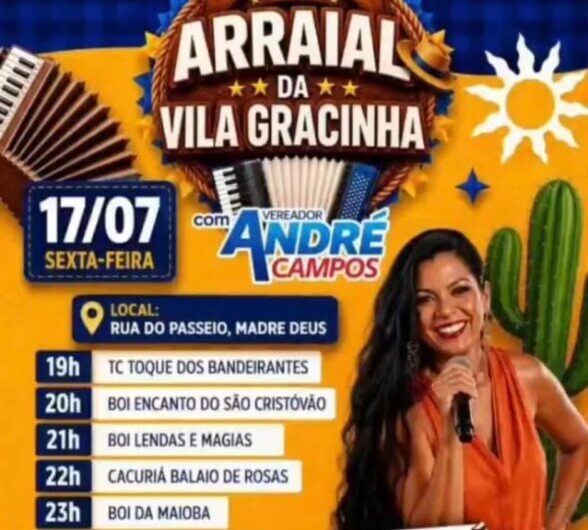 Agenda Cultural do Blog do Joel tem Festa Junina, Live Poético Musical com Elisa Lago e Jorge Passinho, Rádio das Tulhas, Eventos AMCLAM, Baile das Atléticas, Baile Tanqueray, TBT do 10 e muito mais! Confira!