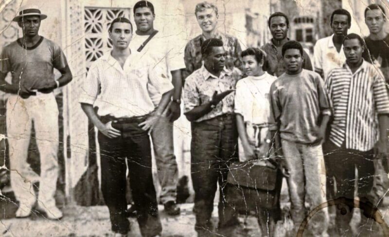 Sambistas do Maranhão: Na foto: David Brasil, Cacá, Josias Filho, Neto Peperi, Nazareno, Chico Chinês, Carlinhos, Serrinha do Maranhão, Rose Carrenho Brasileirinhas, Edinho e Laurindo.