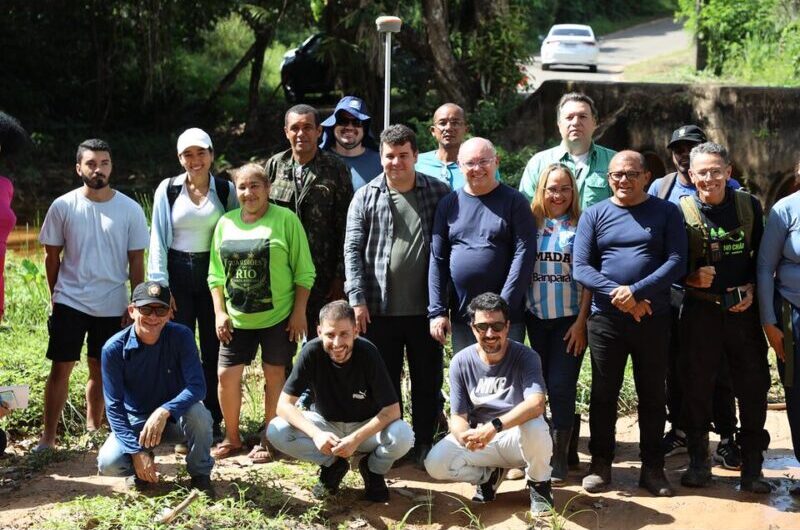 Equipe de pesquisadores da UFMA participa de ação de recuperação de nascentes do Rio Santa Bárbara
