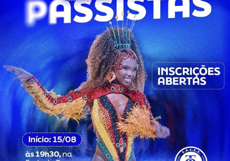 Turma do Quinto abre inscrições para a oficina da ala de passistas! Início dia 15 de agosto.