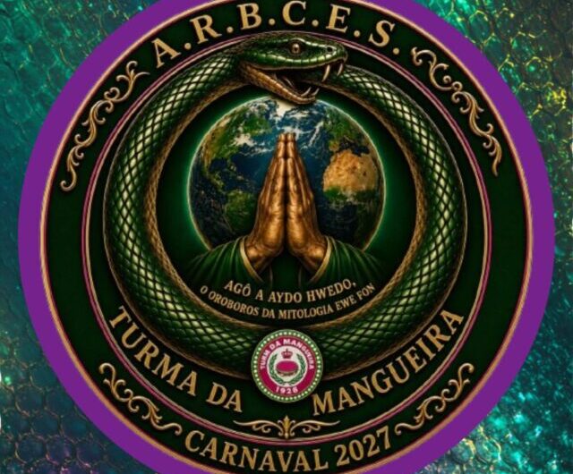 Agô a Aydo Hwed, o Ouroboros da Mitologia Ewe-Fon: Turma da Mangueira anuncia enredo para o carnaval 2027. 