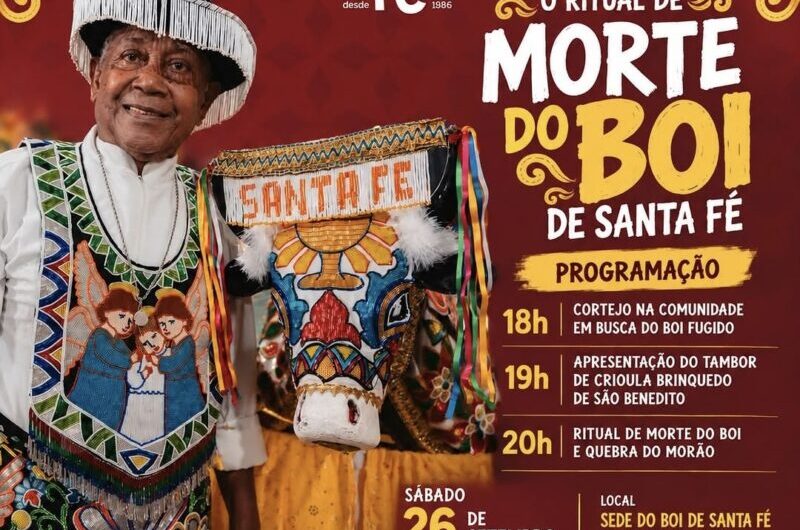 Agenda do Teatro, Bumba-meu-boi e dos 414 anos de São Luís