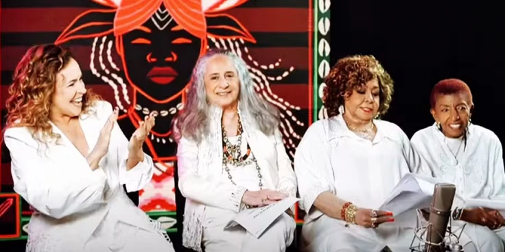 Alcione, Bethânia, Leci e Daniela Mercury se unem por samba da Mangueira