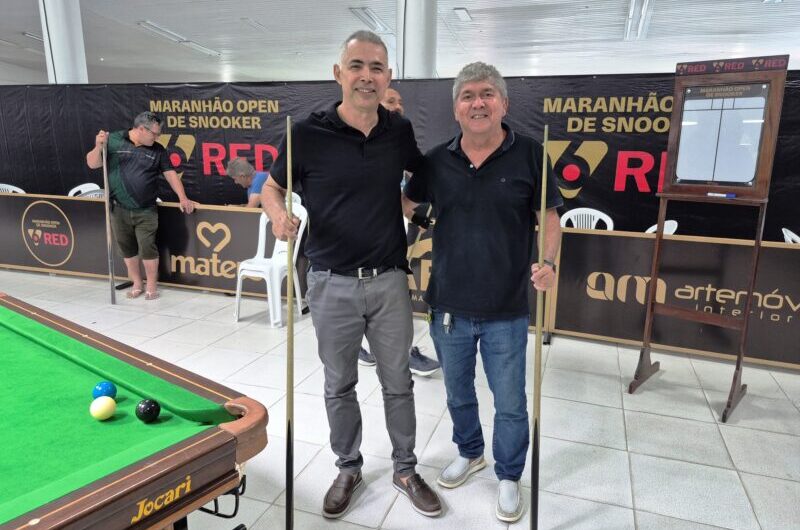 Jogos oficiais do Campeonato JP 75 de Snooker Six Red iniciam, nesta sexta, na AABB-São Luís