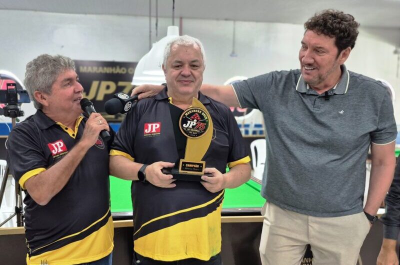 Maranhense de Balsas, Jota vence o Campeonato JP 75 de Snooker Six Red. Daniel Sousa, da FMBS, ficou em quarto lugar