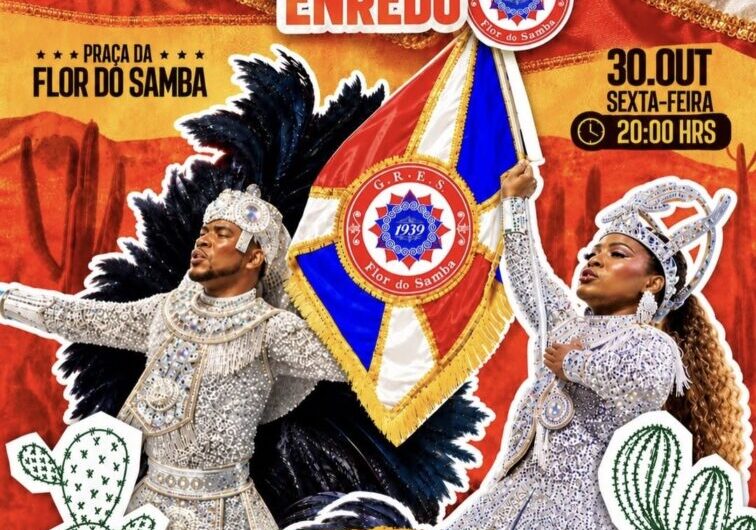 Flor do Samba lança enredo nesta sexta-feira, 30 a de outubro