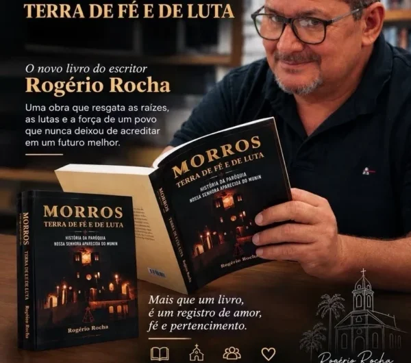 Livro resgata histórias de fé que ajudaram a formar a identidade de Morros