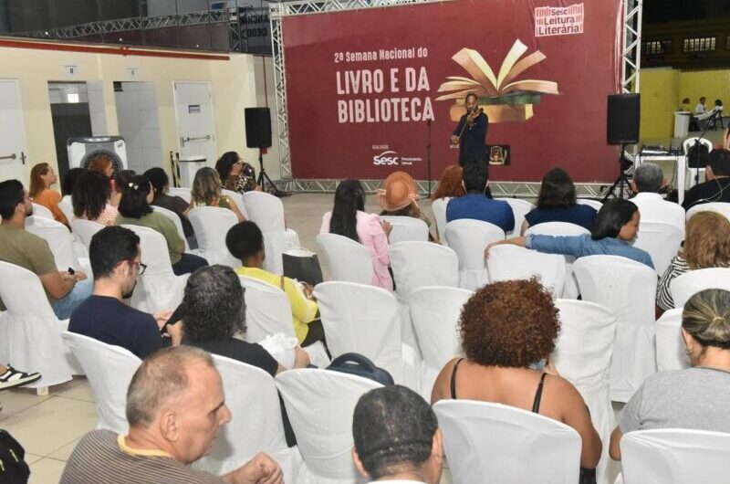 Sesc promove 3ª Semana Nacional do Livro e da Biblioteca de 26 a 30 de outubro