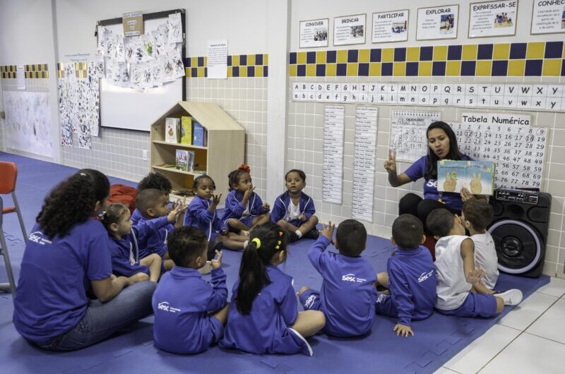 Sesc abre inscrições para vagas gratuitas na Educação Infantil e Projeto Criar Sesc em 2027